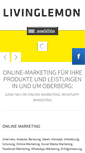 Mobile Screenshot of livinglemon.com